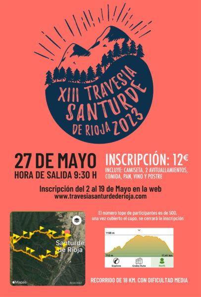 XIII Travesía Santurde de Rioja 2023